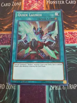 Yu-Gi-Oh! Quick Launch CIBR-EN056 Secret Rare 1st Edition Near Mint - Image 1
