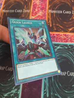 Yu-Gi-Oh! Quick Launch CIBR-EN056 Secret Rare 1st Edition Near Mint - Image 2