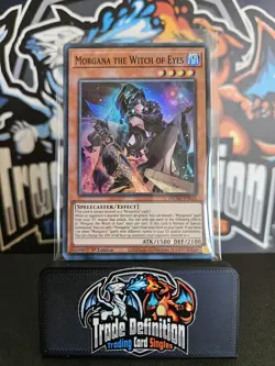 DUAD-EN026 "Morgana the Witch of Eyes" Super Rare Yu-Gi-Oh! NEW - Image 1