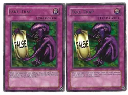 Fake Trap x1 3/10 HP- YuGiOh! Metal Raiders MRD-056 01 - Image 1