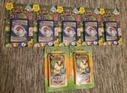 Pokemon Pokemon Card Lot Chase Seeded Mystery Pack POSSIBLE JUNGLE Lot of 7 New - Image 1