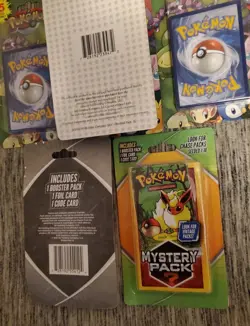 Pokemon Pokemon Card Lot Chase Seeded Mystery Pack POSSIBLE JUNGLE Lot of 7 New - Image 2