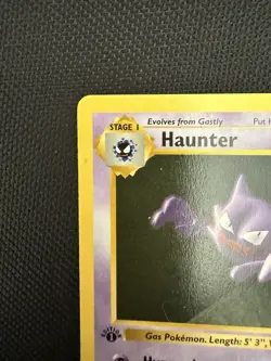 Pokemon Haunter 29/102 1st Edition Shadowless Base Set Card Unplayed Near Mint - Image 2