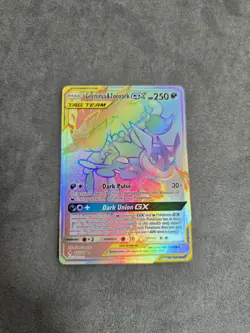 Pokemon Unbroken Bonds Greninja & Zoroark GX 222/214 Secret Rare Tag Team Card - Image 2
