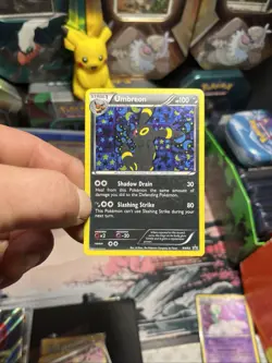 EX-) Umbreon 188/BW-P Black & White Promo 2012 Japanese Pokemon Card - Image 1
