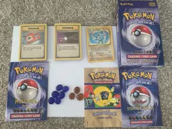 Vintage 1999 TCG Base Set 2-Player Starter Set. Sealed 30-Card Themed Desks - Image 1
