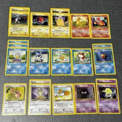 Pokemon TCG Base Set 2 Common Card Lot of Approximately 90 Cards - Image 1