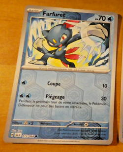 POKEMON FABLE NEBULEUSE FRANCAISE CARD REVERSE CARTE FARFURET 013/064 SFA FR M - Image 1