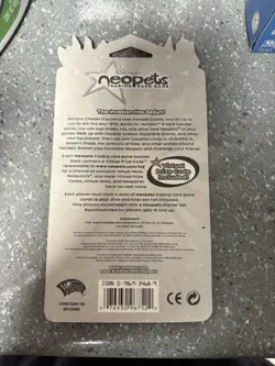 NEOPETS BATTLE FOR MERIDELL 8 CARD TCG BOOSTER PACK, NEW & UNOPENED - Image 2