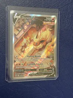 Pokemon Flareon V SWSH179 SWSH: Sword & Shield Promo Cards Holo - Image 3