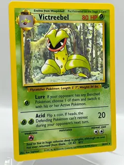 Victreebel 30/64 Jungle Non Holo Rare Vintage Pokemon TCG Card - Image 2