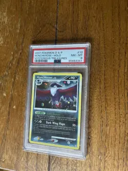Honchkrow 10/123 Pokemon TCG Mysterious Treasures Rare Holo Card - Image 1