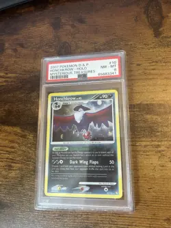 Honchkrow 10/123 Pokemon TCG Mysterious Treasures Rare Holo Card - Image 2