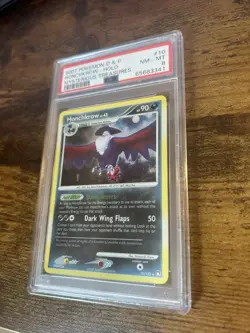 Honchkrow 10/123 Pokemon TCG Mysterious Treasures Rare Holo Card - Image 3