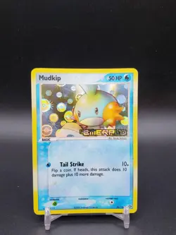 Mudkip 56/106 EX Emerald Reverse Holo LP Pokemon Card - Image 1