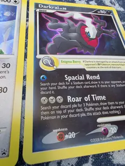 Pokemon TCG Darkrai Regigigas Jumbo Promo Cards DP24 DP40 Diamond & Pearl - Image 5