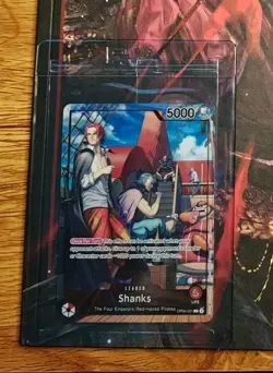 Shanks OP09-001 One PIece TCG July 2025 Promo Card PSA Limited Edition Sealed - Image 2