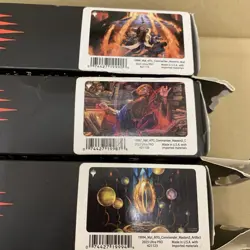 Playmat COMMANDER Magic mtg Lot Of 3 - Image 1