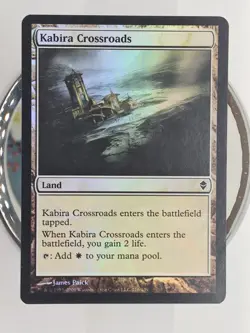 Kabira Crossroads - Foil Zendikar See Pics! Small Seller ✉ Fast Free Shipping! - Image 1