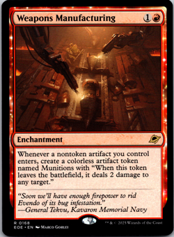 Weapons Manufacturing - Magic: The Gathering - Edge of Eternities Regular - Image 1