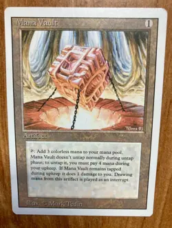Magic the Gathering (MTG) Revised - Mana Vault (Artifact) - NM - Image 1