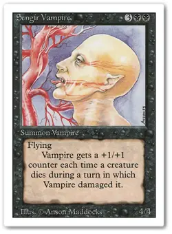 SENGIR VAMPIRE x1 mtg LP 3rd Edition Revised 1 Unc - Image 1