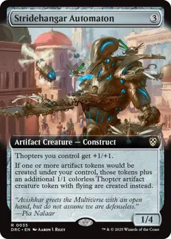 Stridehangar Automaton (Extended Art) Commander: Aetherdrift Regular - Image 1