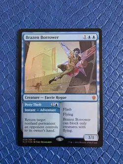Brazen Borrower (Foil) - Throne of Eldraine (NM) - Image 1