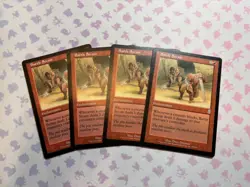 4x Battle Strain - OD4 177 MTG Magic The Gathering - Image 1