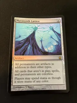 Mycosynth Lattice - Foil - Darksteel MTG MP - Image 1