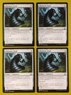 Chitinous Cloak x4 Oath of the Gatewatch 4x Playset Magic the Gathering MTG - Image 1