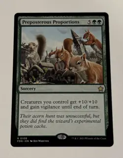 MTG Preposterous Proportions - Foundations LP - Image 1