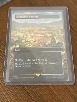Sunbaked Canyon (Borderless) Universes Beyond: Assassin's Creed Foil - Image 1