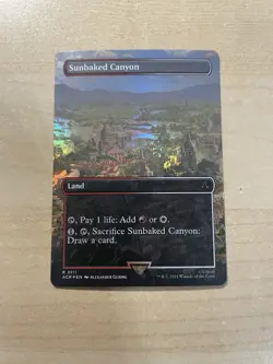 Sunbaked Canyon (Borderless) Universes Beyond: Assassin's Creed Foil - Image 1