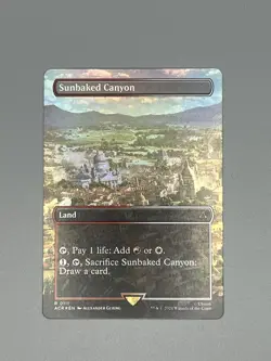 Sunbaked Canyon (Borderless) Universes Beyond: Assassin's Creed Foil - Image 1