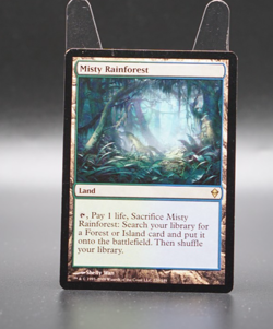 Magic The Gathering MTG Misty Rainforest Zendikar 220 Regular - Image 1