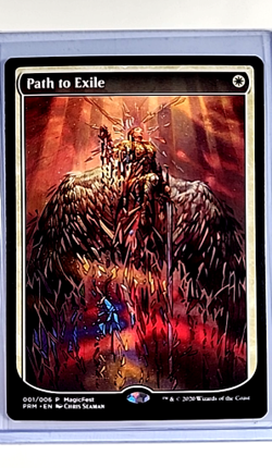 2020 MTG Magic The Gathering MagicFest Full Art Promo #1 Path to Exile - Image 1