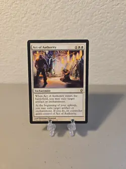 MTG Act Of Authority MP Commander 2013 - Image 1