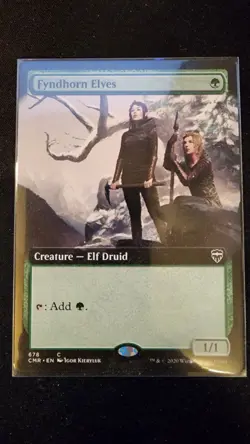 Fyndhorn Elves (Extended Art) Commander Legends 678 NM Regular - Image 1