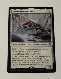 MTG Skrelv, Defector Mite - Phyrexia: All Will Be One LP - Image 1