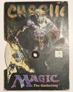 1996 Inquest Magazine Vintage Hurloon Minotaur Spindial Life Counter USED D-1 - Image 1