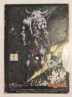 1996 Inquest Magazine Vintage Hurloon Minotaur Spindial Life Counter USED D-1 - Image 2