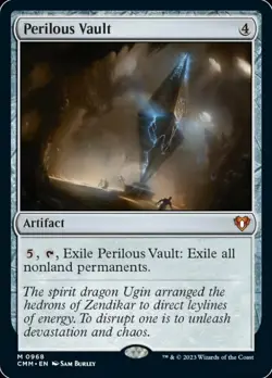 Perilous Vault - Commander Masters #0968 MTG Magic The Gathering - Image 1