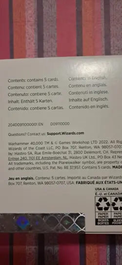 MTG Secret Lair x Warhammer 40,000: Orks Edition 40K ORCS SEALED Regular NON - Image 5