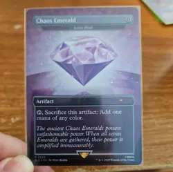 Chaos Emerald (Lotus Petal) NM Purple 7034 Foil MTG Secret Lair Drop Sonic Bonus - Image 1