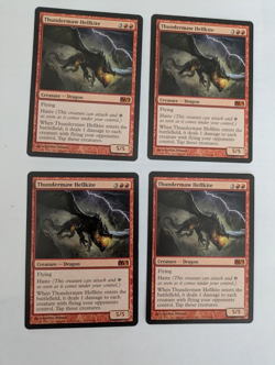 4 Thundermaw Hellkite Core Set 2013 MTG NM Free shipping with tracking - Image 1