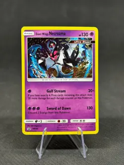 Dawn Wings Necrozma SM106 - Holo Rare Pokemon Card Near Mint - Image 1
