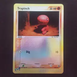 Trapinch 78/97 Reverse HOLO Rare✨EXCELLENT✨EX Dragon Pokemon Card TCG - Image 1