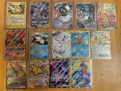 Pokemon Card Lot RARE Tag teams, Vintage And Modern. Conditions Shown - Image 1