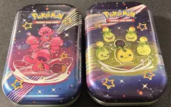 Pokemon TCG Paldean Fates Booster Mini Tins. Sealed. Set Of 2 - Image 1